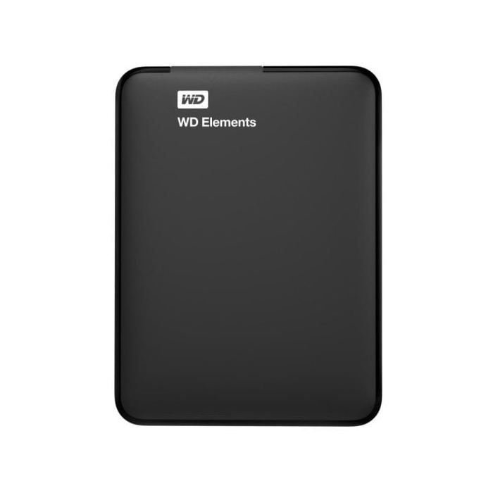 Externe harde schijf - WESTERN DIGITAL - Elements - 4TB - USB 3.0 - 2,5 inch - Zwart