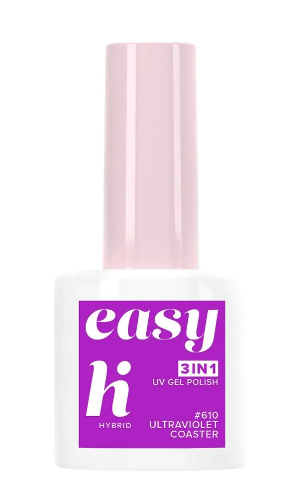 Hi Hybrid Easy 3w1 Lakier hybrydowy 610 Ultraviolet Coaster