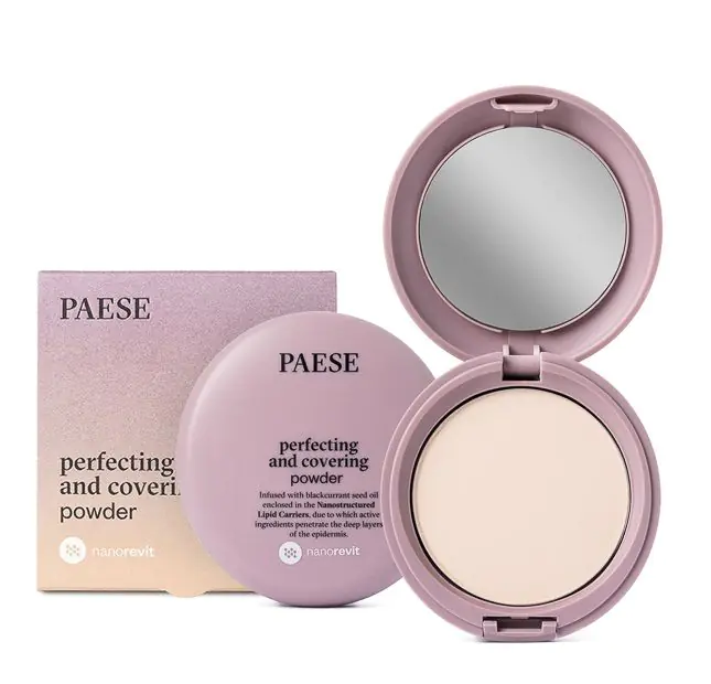 Paese Nanorevit Upiększająco-kryjący puder do twarzy, 01 Ivory