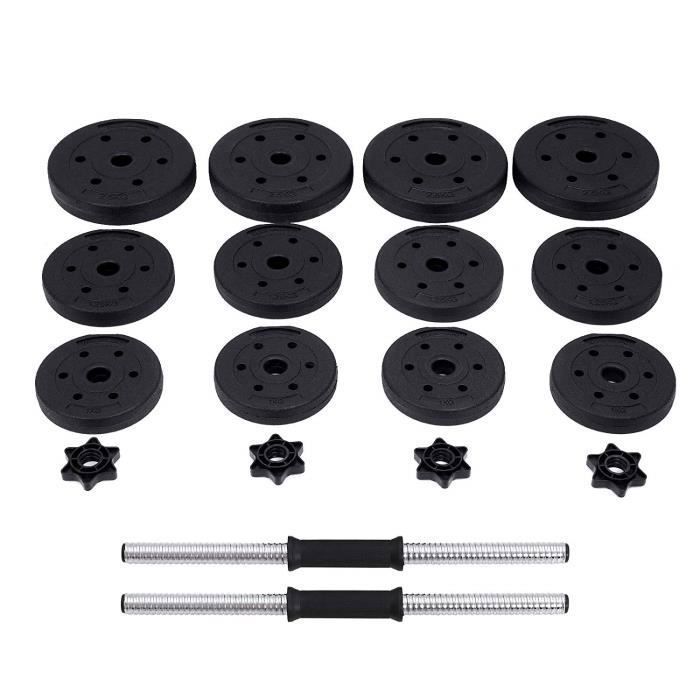 Mancuernas ajustables de hasta 20 kg - SONGMICS
