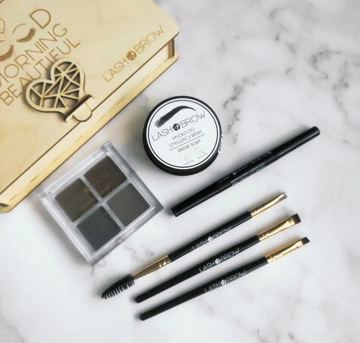 Lash Brow Zestaw Prezentowy Brwi 1