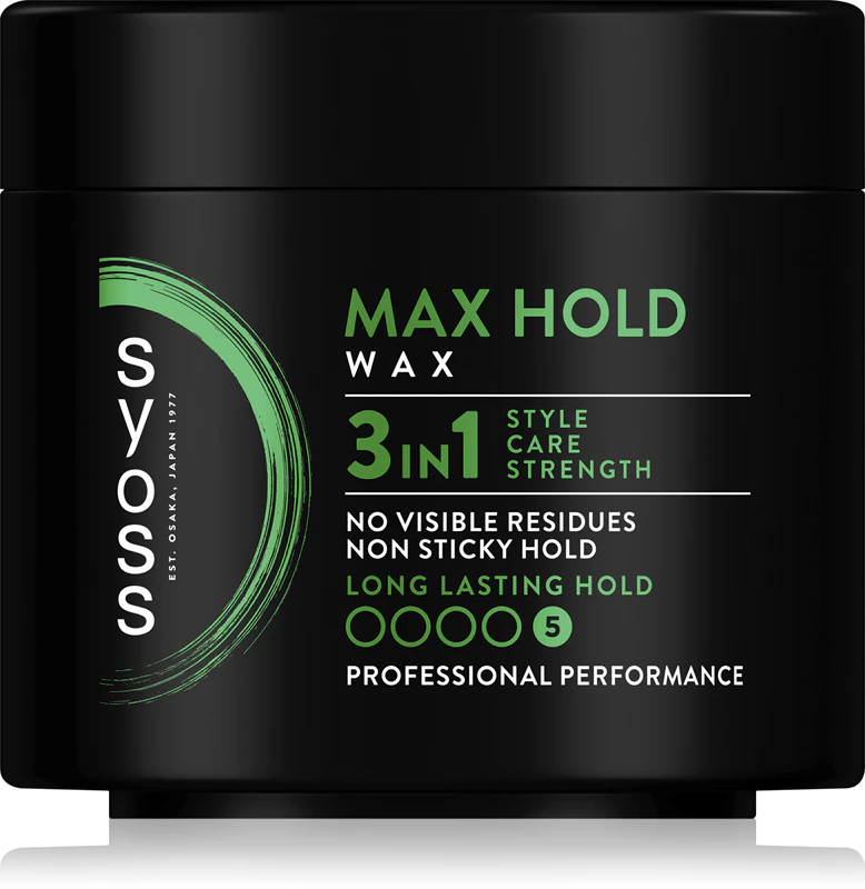 Syoss Max Hold Stylingwachs mit sehr starkem Halt