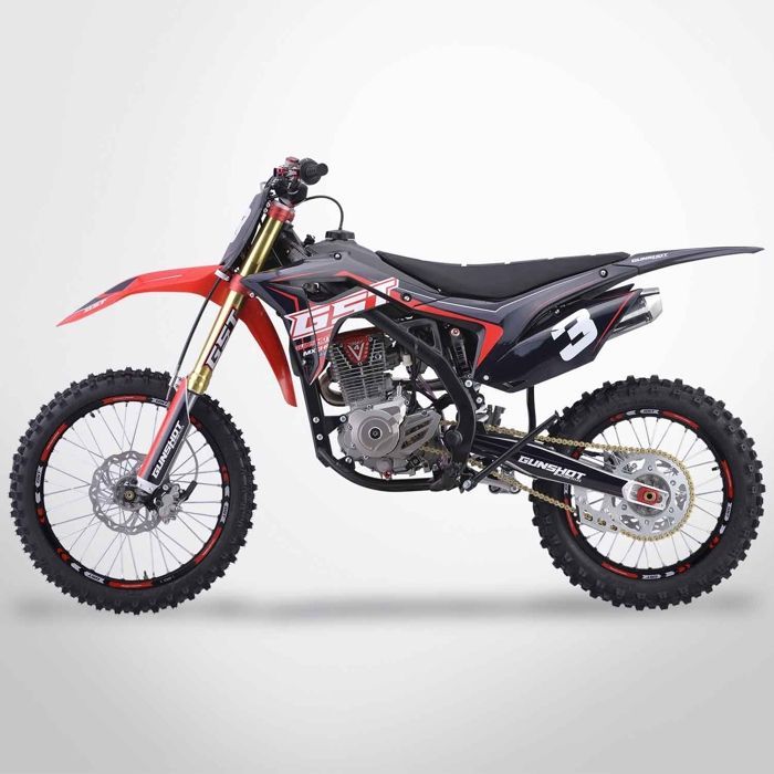 Moto Cross GUNSHOT 300 MX3-R 4V / Rojo