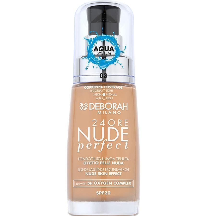 Deborah Milano makiažo pagrindas 24Ore Nude Perfect - 30 ml