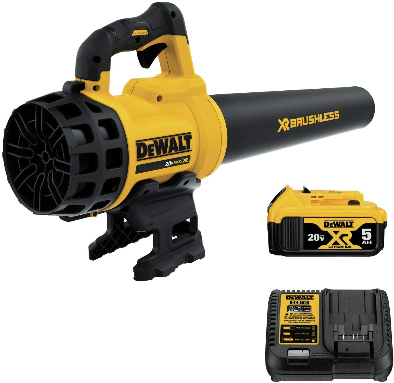 SUFLANTĂ FĂRĂ PERII DEWALT 20V MAX XR, BATERIE 5AH (DCBL720P1)