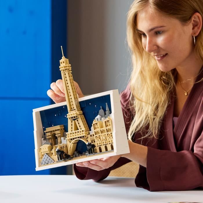 LEGO Architecture 21064 París, Ciudad del Amor - Set de construcción para adultos - Regalo
