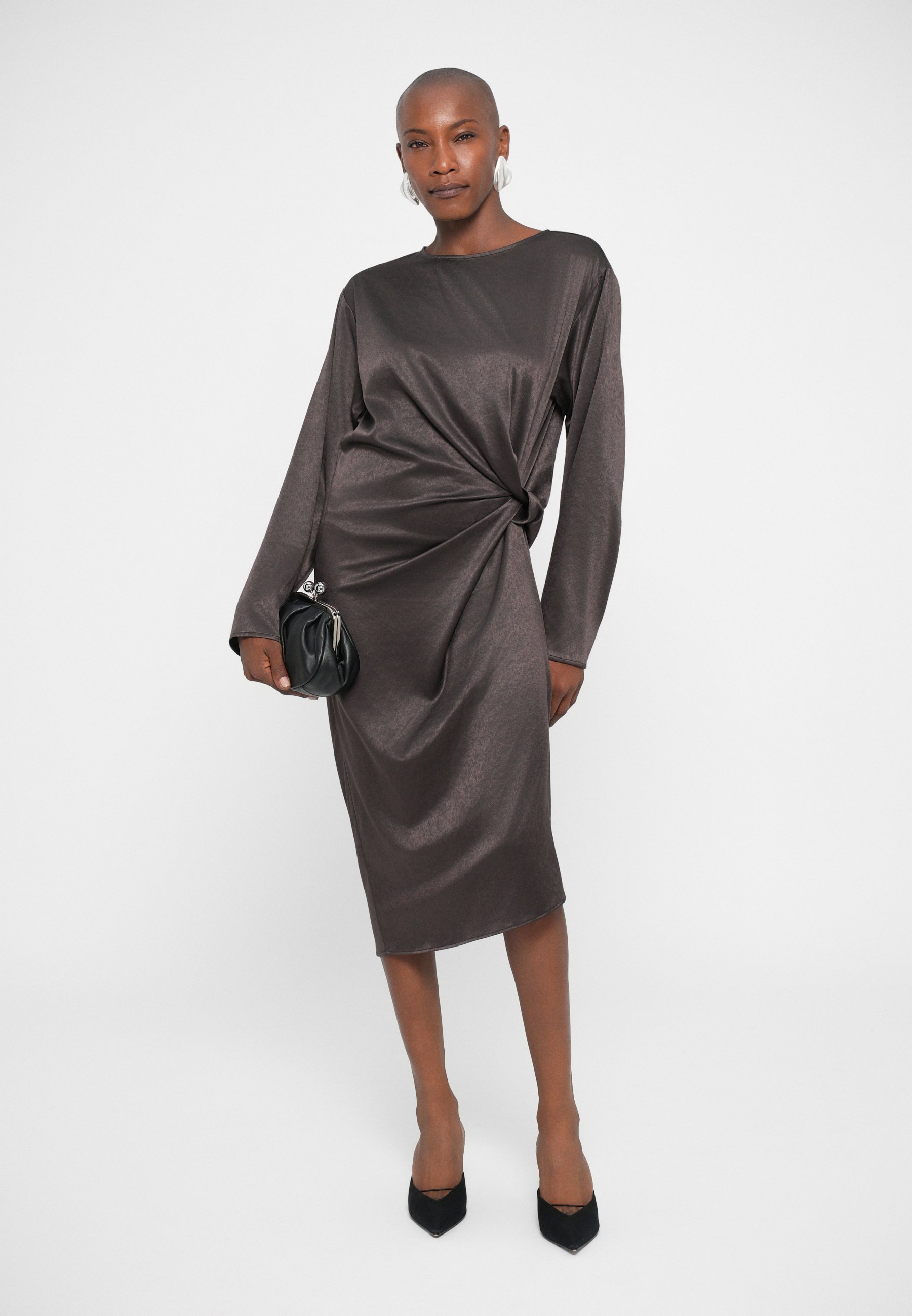 Robe AERON STEAM - Robe de cocktail / Robe de soirée - expresso