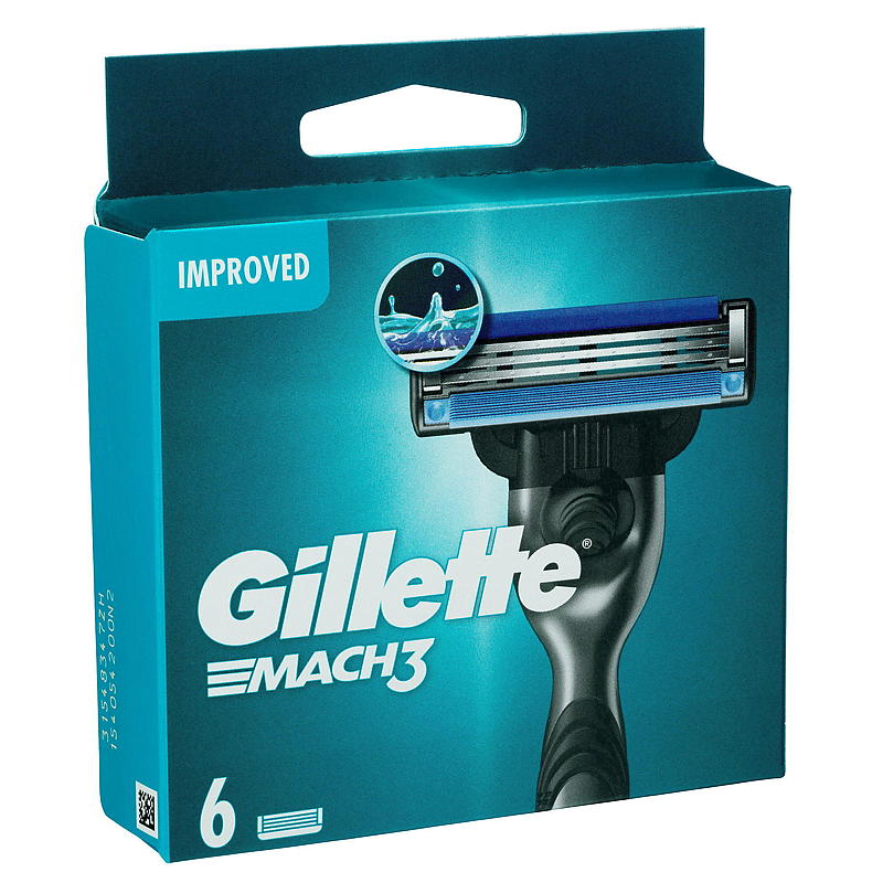 Lames Gillette Mach3 (paquet de 6)