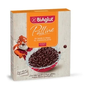 BIAGLUT Bi Aglut čokoladne kroglice brez glutena 275 g Idealno za zajtrk