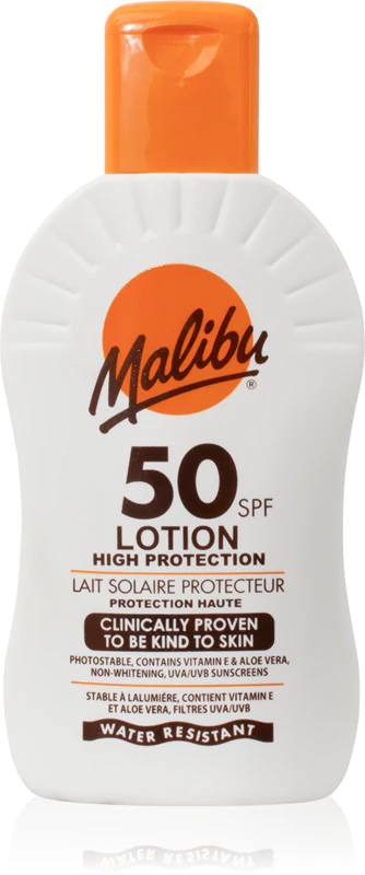 Loção Malibu de Alta Proteção FPS 50