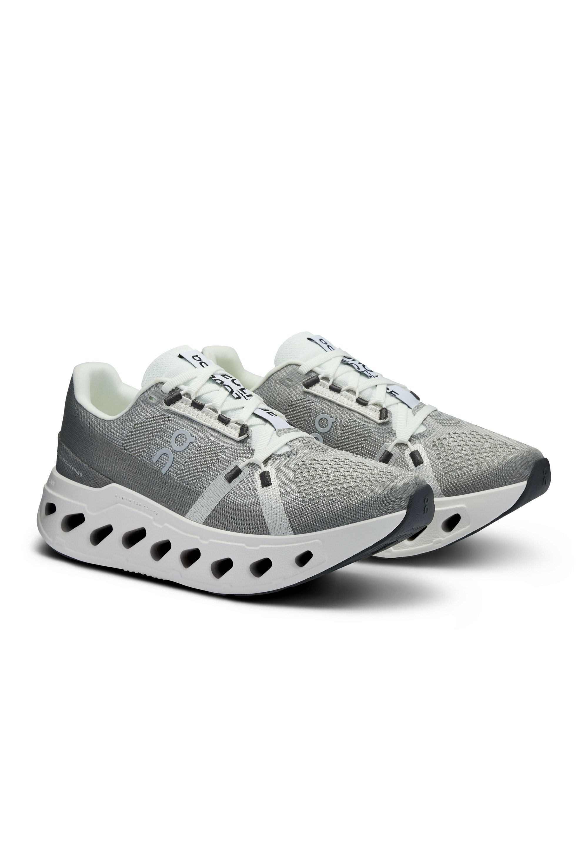 On CLOUDECLIPSE - Chaussures de course sur route - alliage blanc