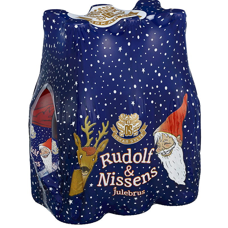 Oscar Jam Rudolf en de Kerstman 6 x 0,33 liter