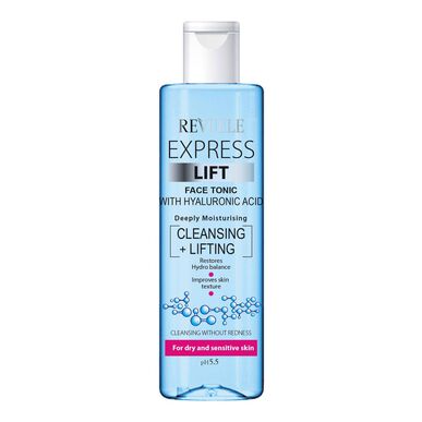 Revuele Express Lift Face Tonic Cleansing Lifting Cleansing Tonic med hyaluronsyre 250 ml