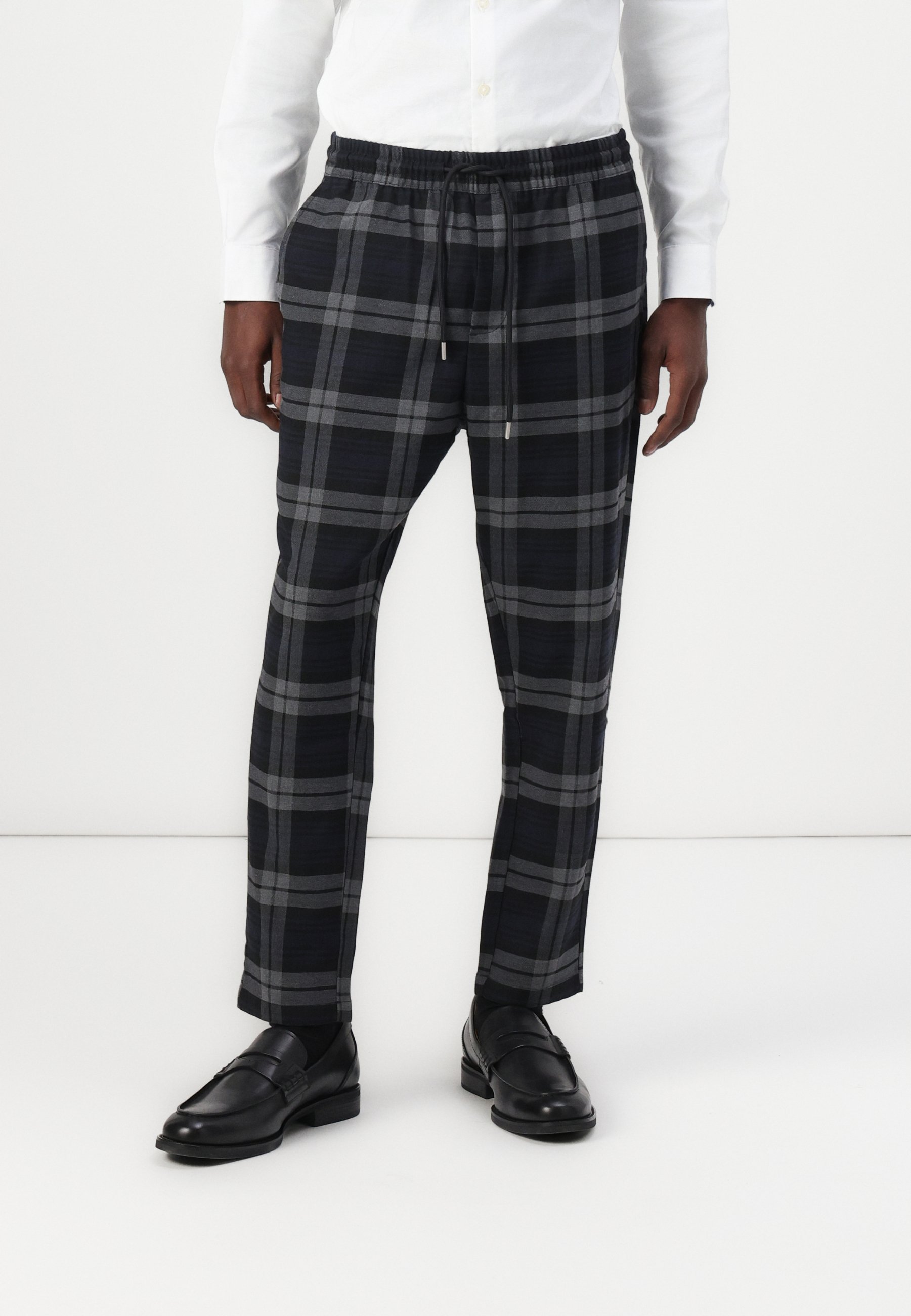 Only & Sons ONSLINUS Karohose - Dunkelblau
