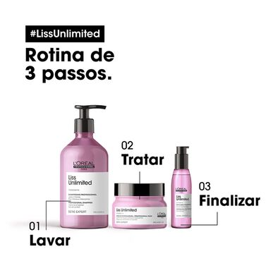 L'Oréal Professionnel Serie Expert Liss Unlimited sampon simító és gubancosodást gátló sampon 500 ml