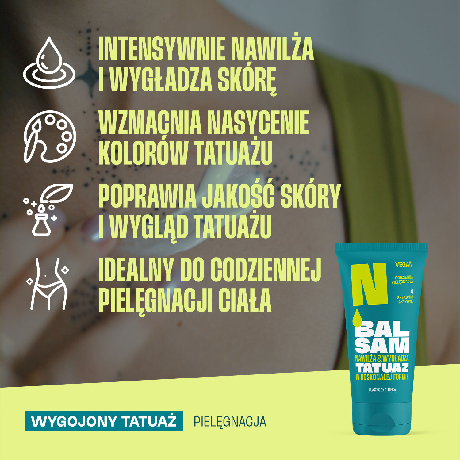 Neba tatuiruotė – tobulos formos