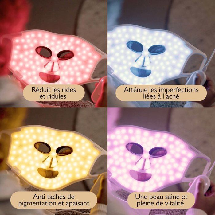 Masque Led Luminotherapie Silk'n Lumino - 100leds - Anti-âge / Anti-imperfections