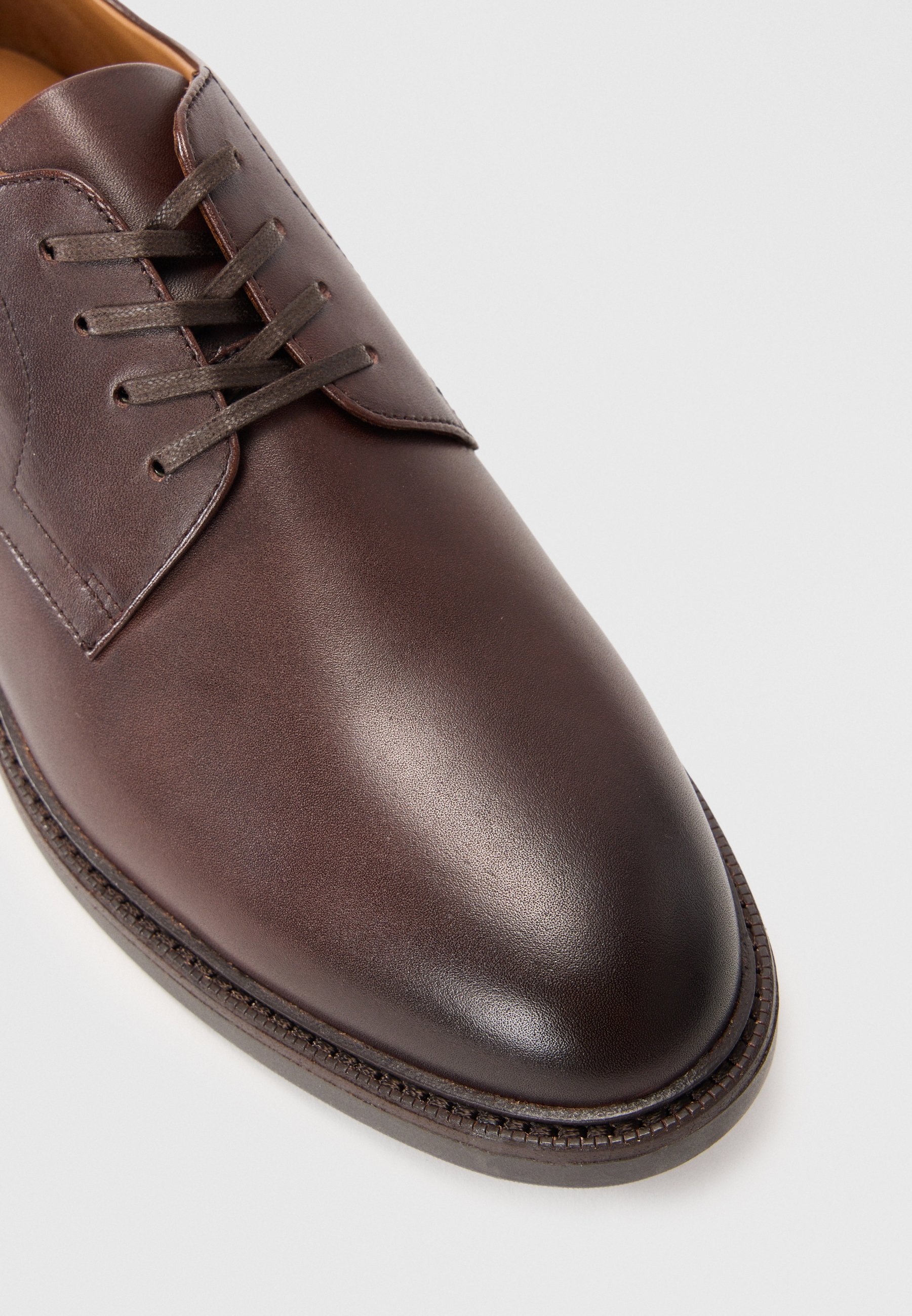 Polo Ralph Lauren ASHER DERBY – Elegante Schnürschuhe – Dunkelbraun