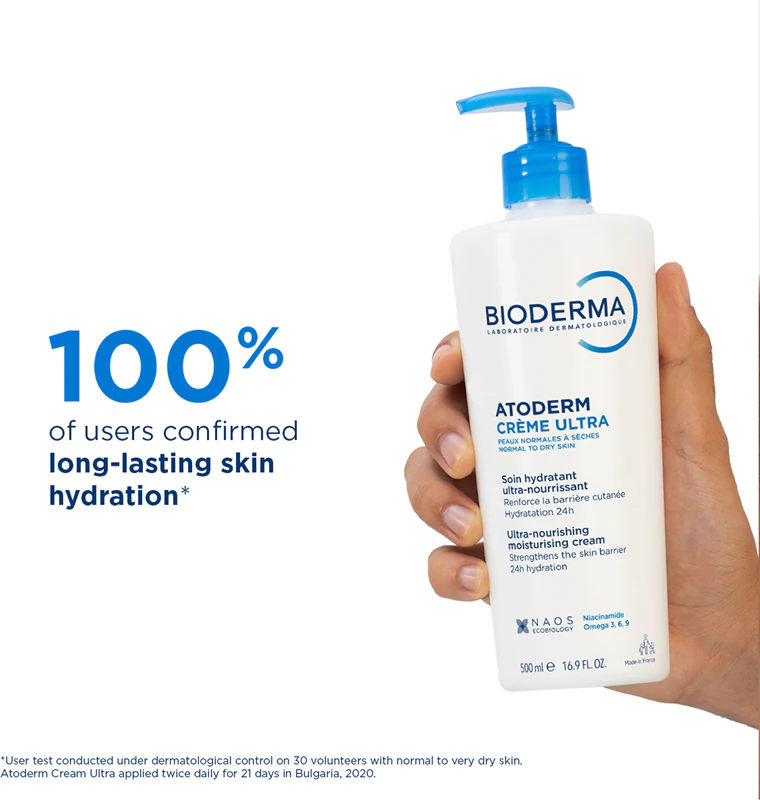 Bioderma Atoderm Créme Creme Corporal Ultranutritivo para Pele Normal, Seca e Sensível, Sem Fragrância