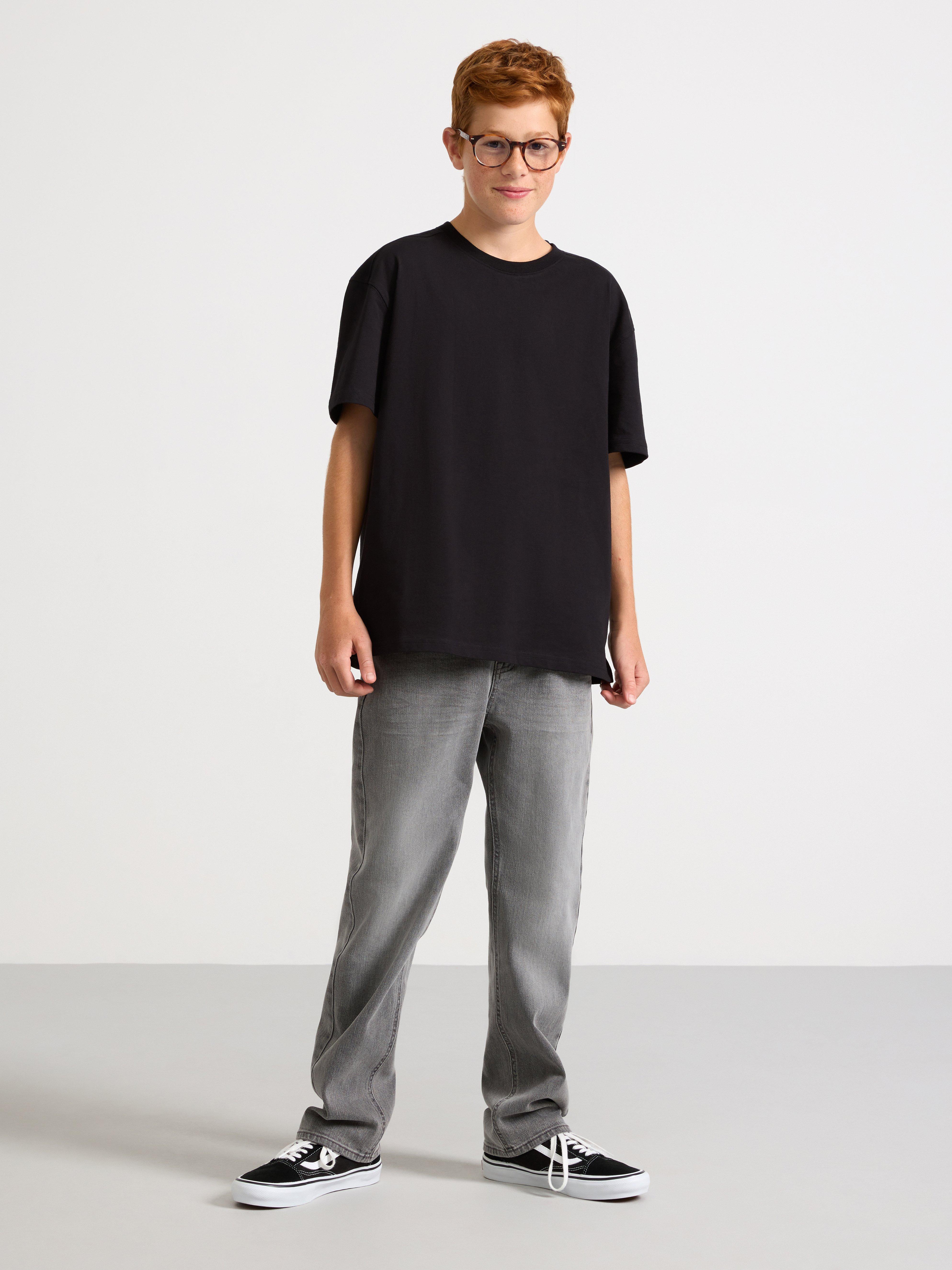 Camiseta preta oversized