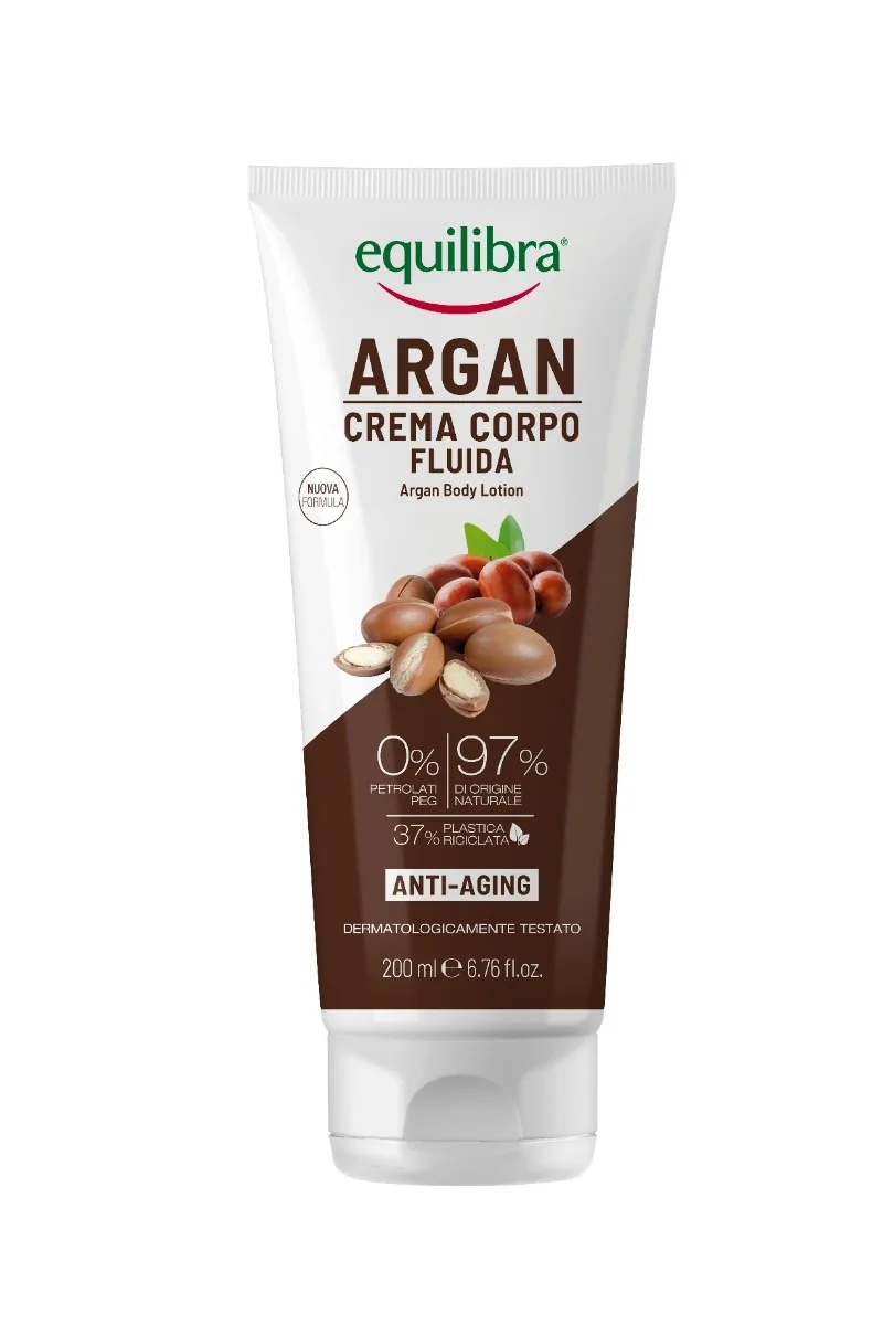 EQUILIBRA Coffret corps Equilibra Argan Dermo Bain délicat 400 ml + eau de bain parfumée 100 ml + crème corporelle régénérante 200 ml