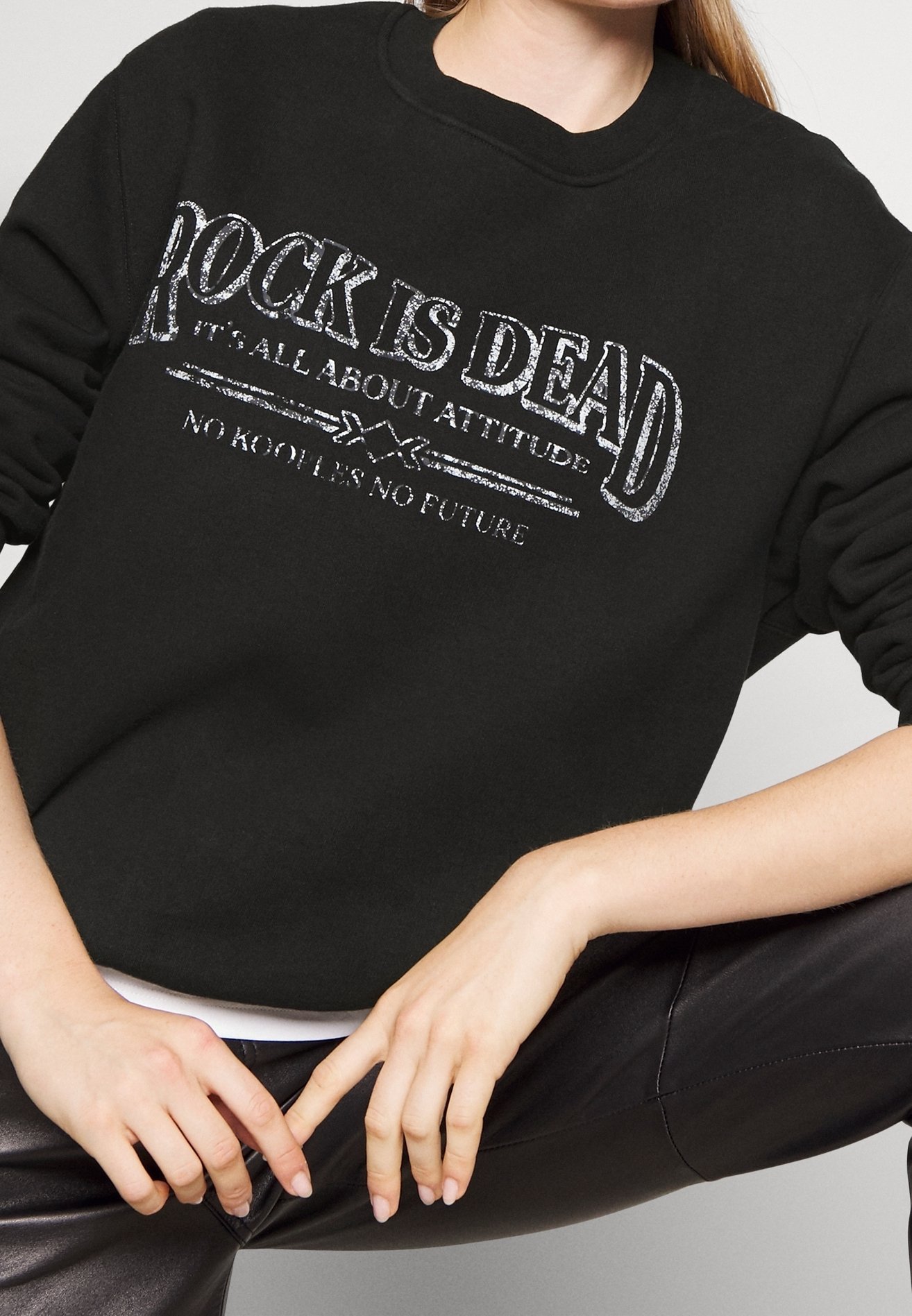The Kooples-sweatshirt - zwart