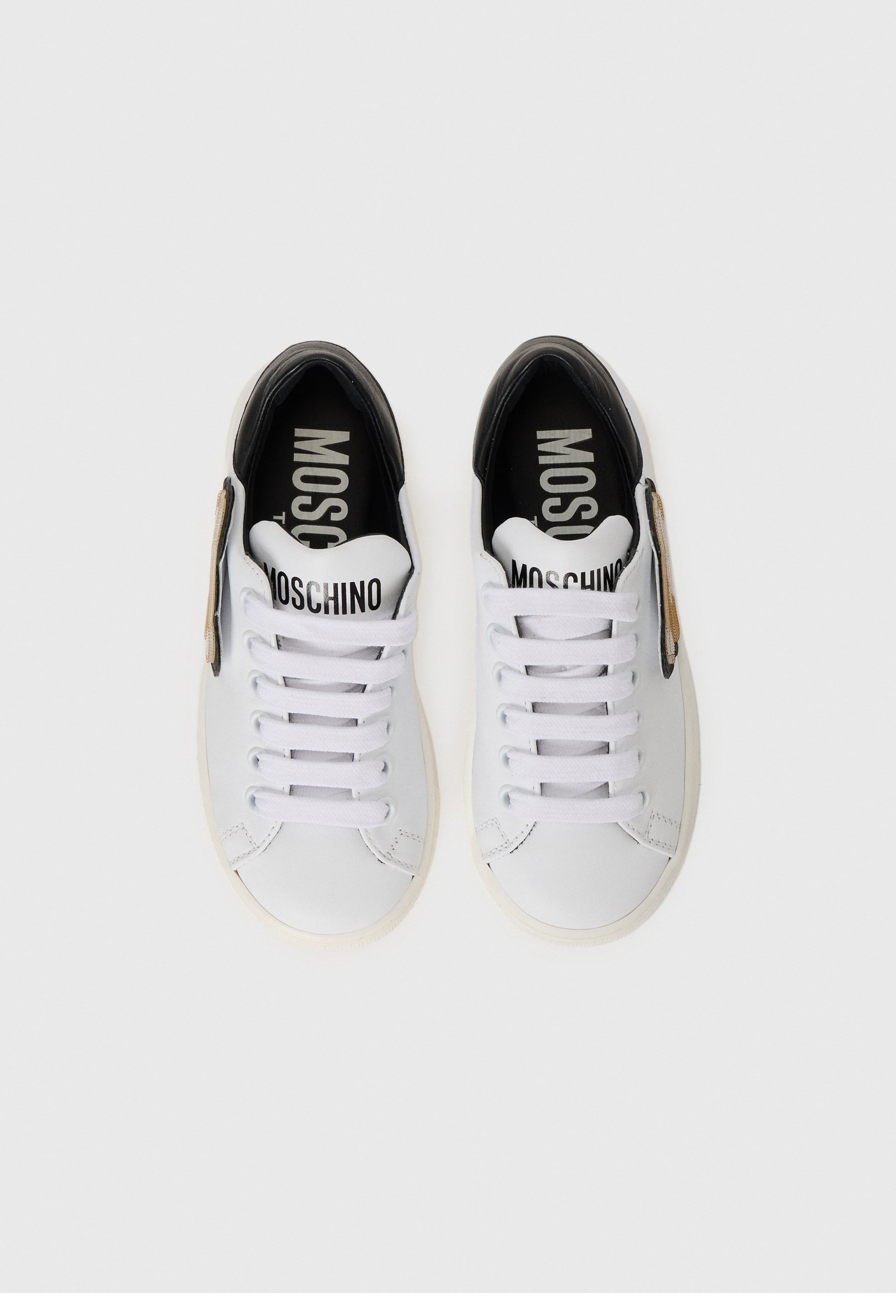MOSCHINO UNISEX - Sneakers - wit/zwart