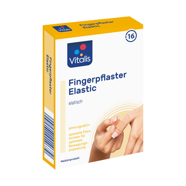 Fingerplaster, strikk, sett med 2 stk.