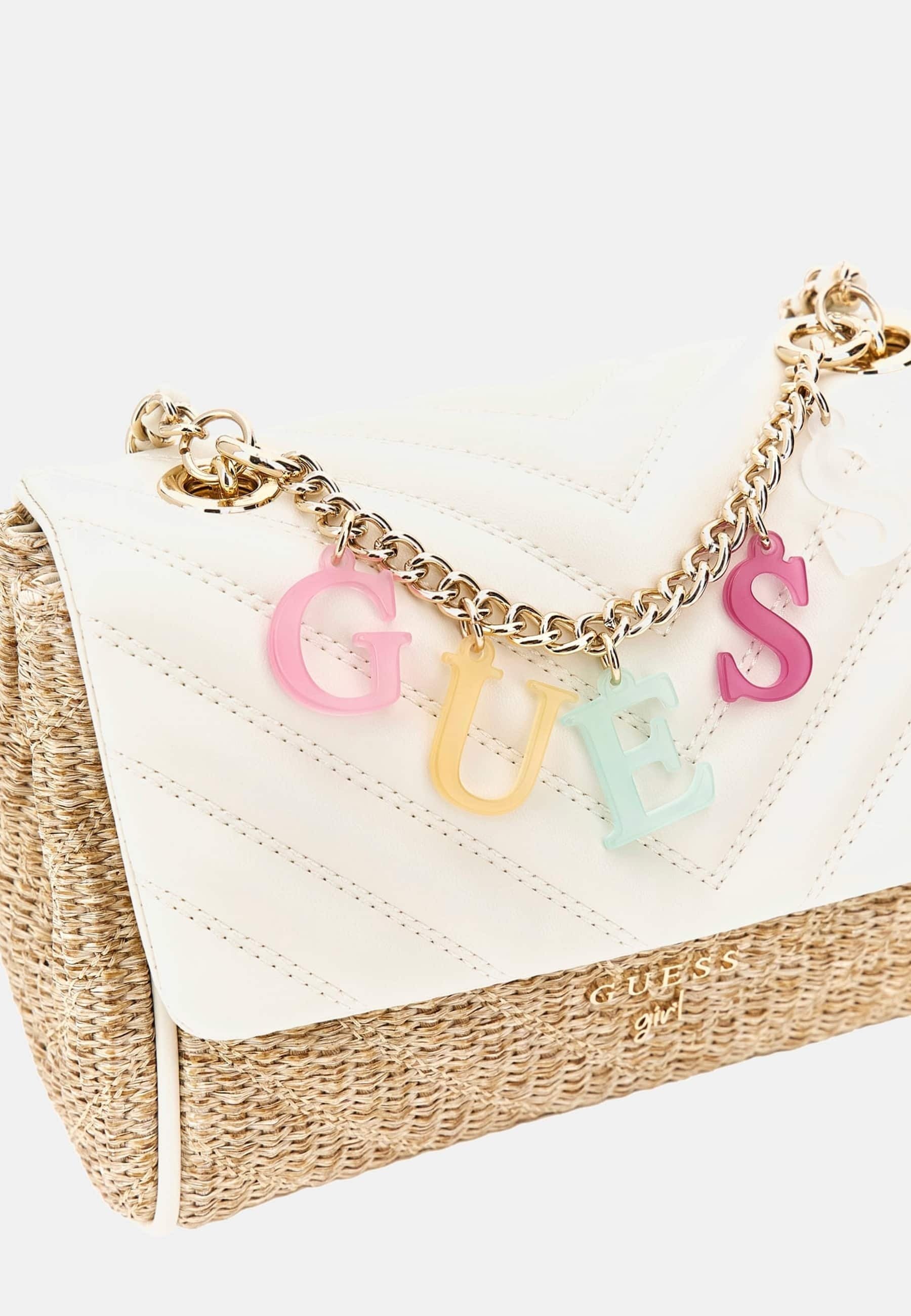 Guess FLAP - Umhängetasche - Creme