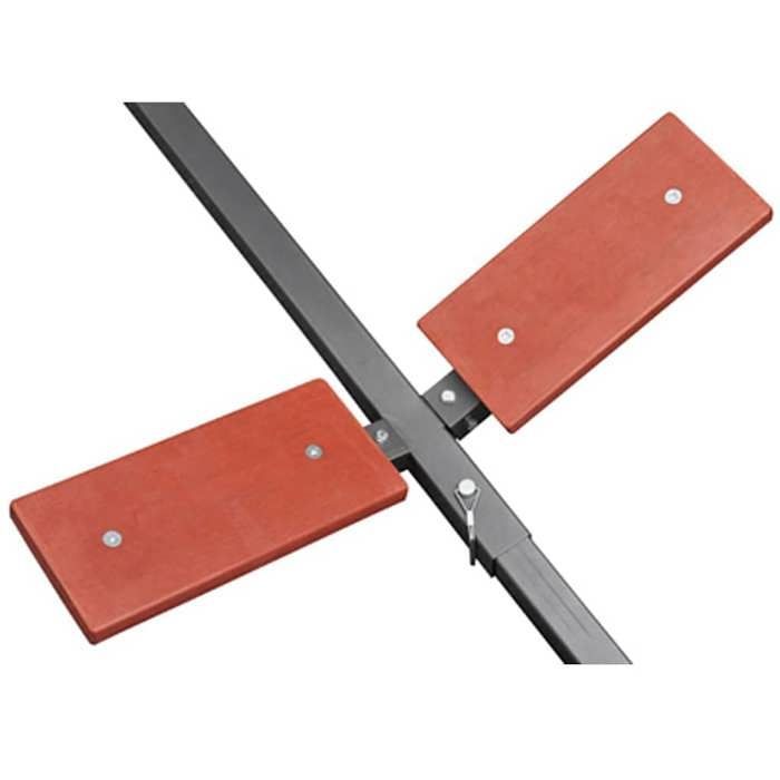 Remolque para barco - vidaXL - Negro - 302 cm - Carga máxima 160 kg