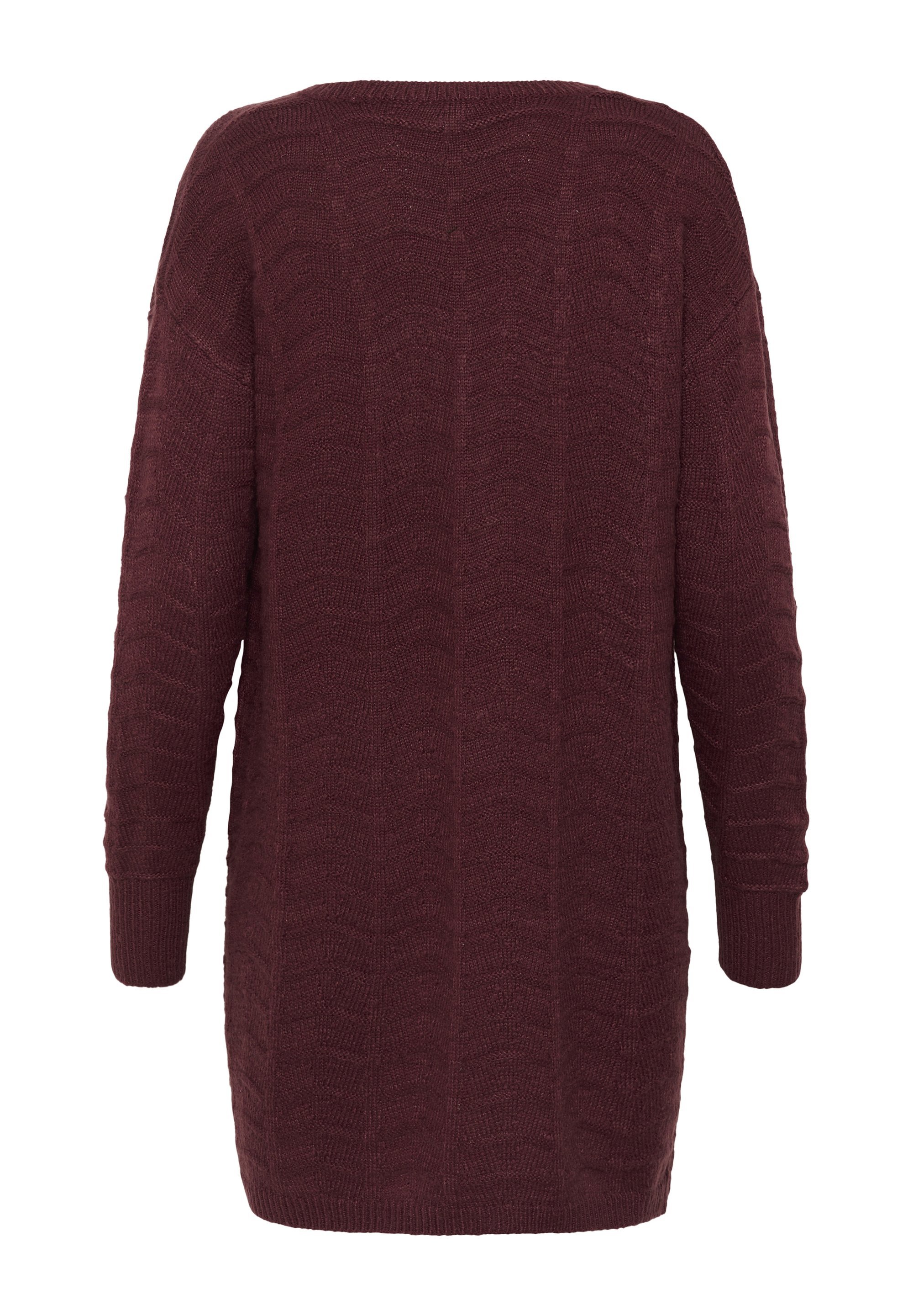 Kaffe EMRIA - Strickjacke - windsor wine