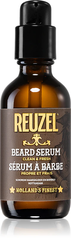 Sérum para barba Reuzel Clean & Fresh: hidratante e profundamente nutritivo.