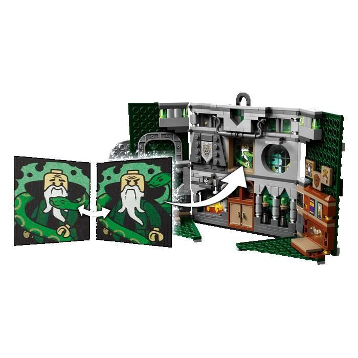 LEGO Harry Potter 76410 Le blason de la maison Serpentard Cadeaux Jouets Objets de collection 9+
