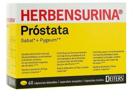 Herbensurina kapsuly na prostatu Výživa a dietetika