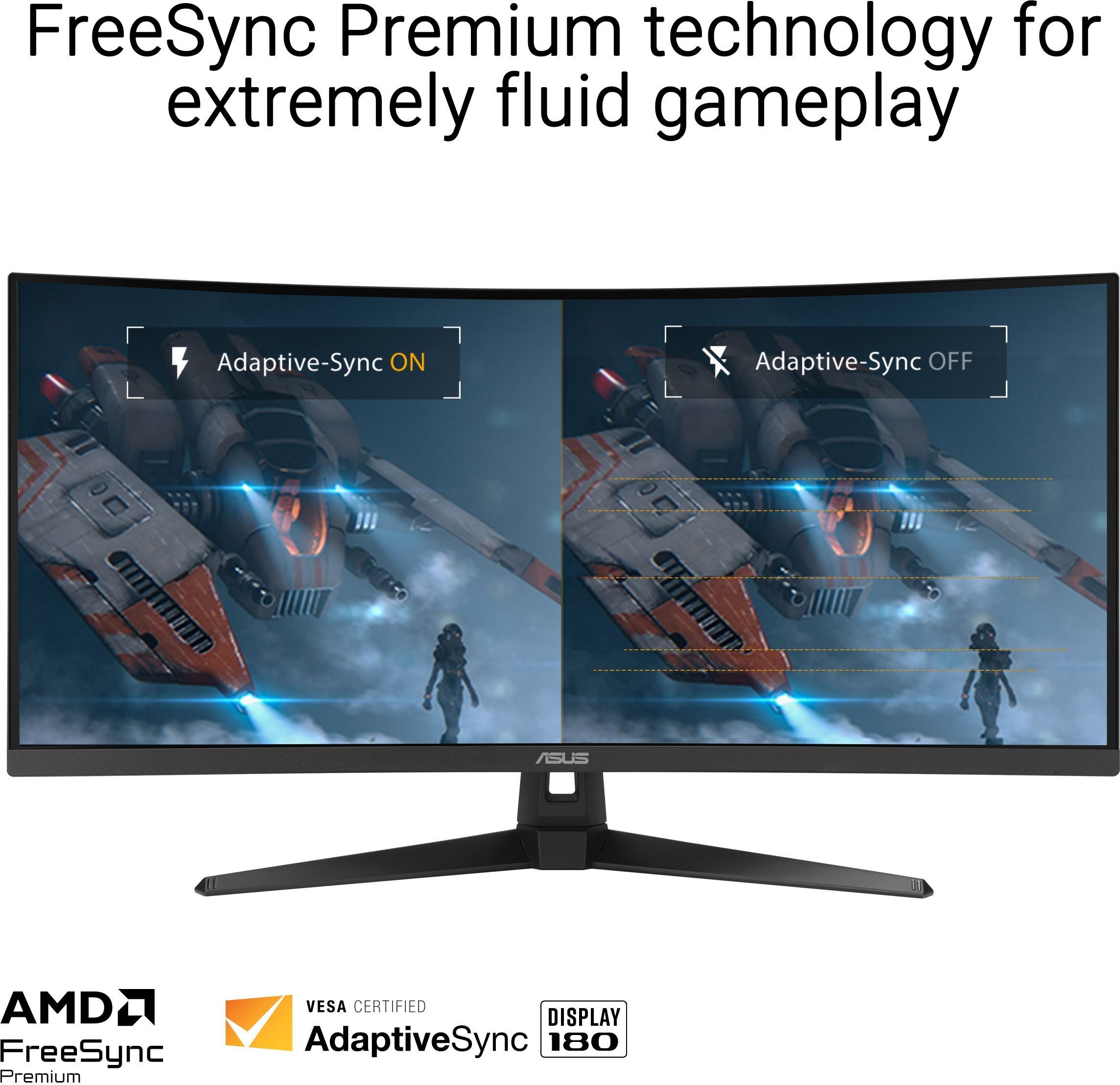 Ecran PC Gamer incurvé - ASUS TUF Gaming - 34