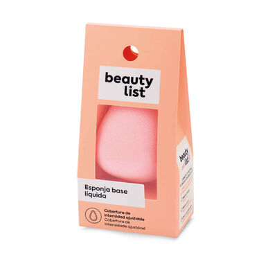 Oválná houbička na tekutý make-up Beauty List
