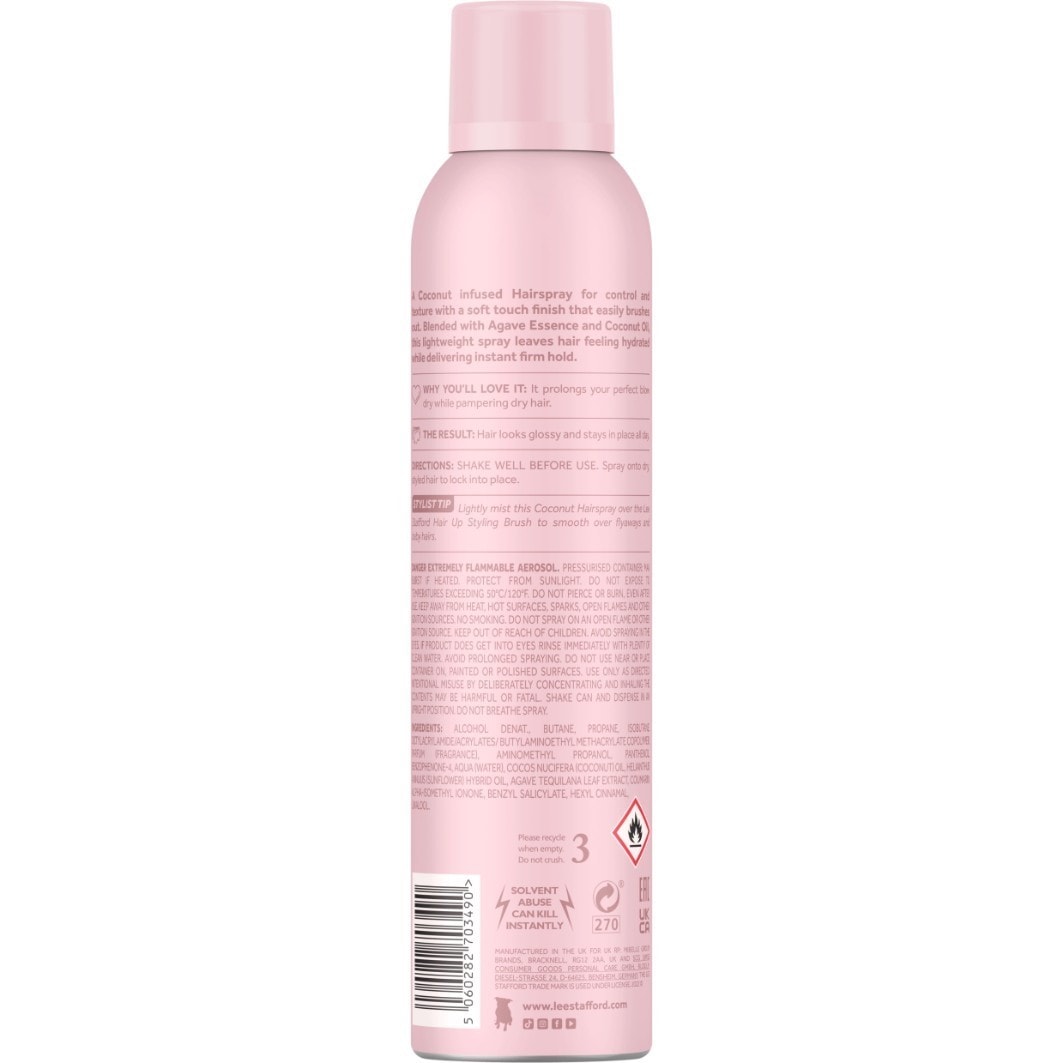 Lee Stafford Haarspray Coco LoCo & Agave Starker Halt - 250 ml