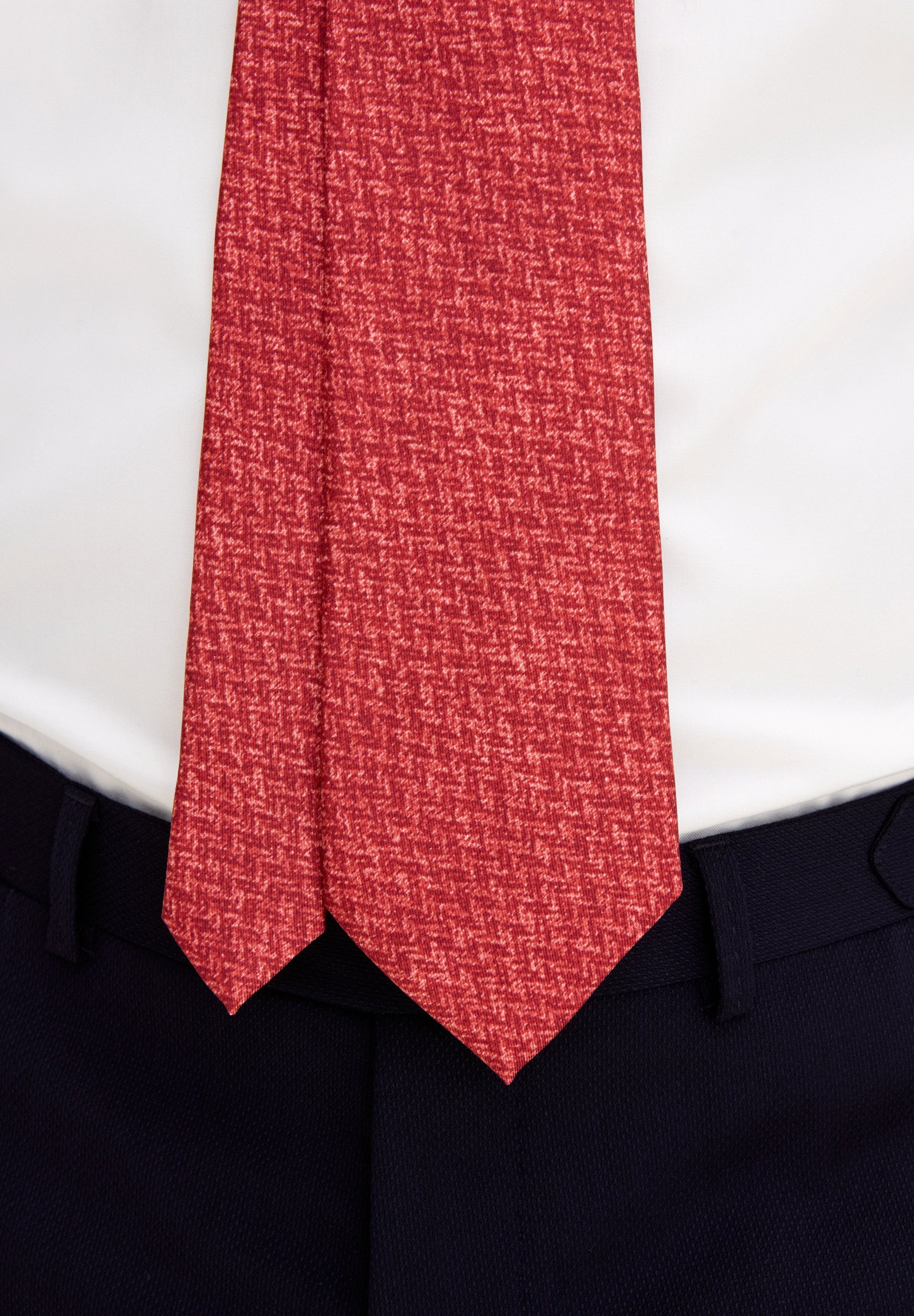 Oscar Jacobson Krawatte – klebriges Orange