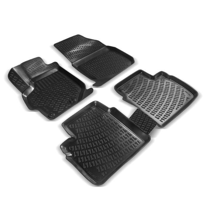 Alfombrillas - Citroën - C-Elysee - Caucho termohigiénico - Tamaño especial - Protección óptima