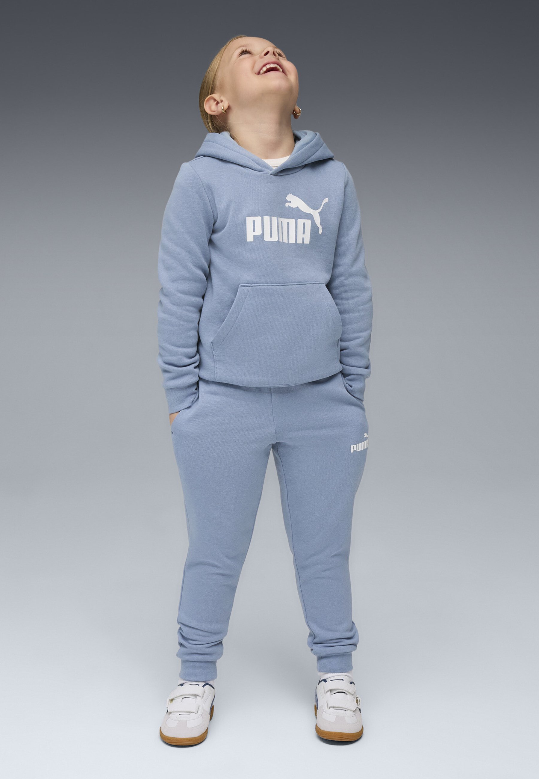 Puma LOGO – Trainingsanzug – cooles Blau