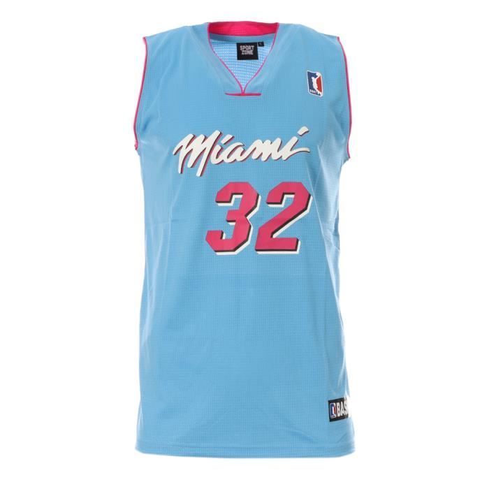 Miami herr blå/rosa baskettröja - Sport Zone