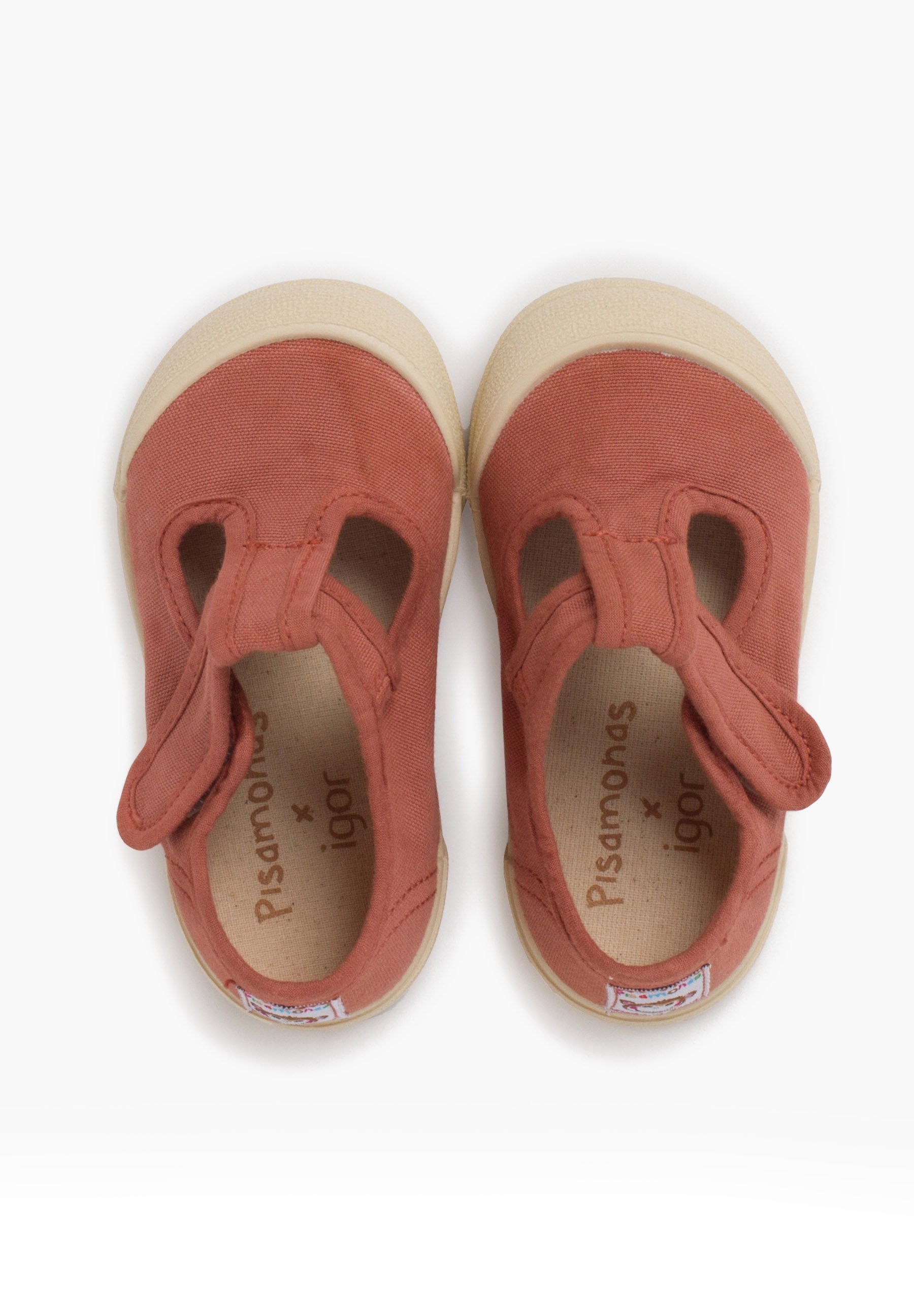 Pisamonas Scarpine per bambini - terracotta