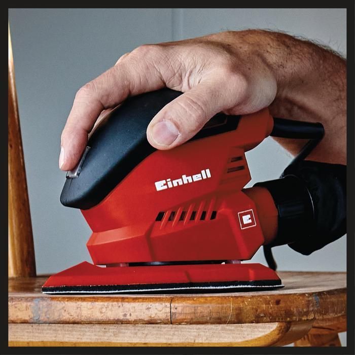 Einhell Ponceuse multifonctions TH-OS 1016 (100 W, Surface de ponçage: 104cm2) Livré avec une feuille abrasive