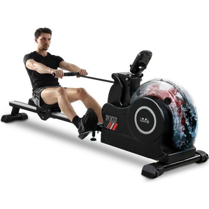 Vogatore idraulico pieghevole ISE con Bluetooth, schermo LCD e 6 funzioni SY-2027