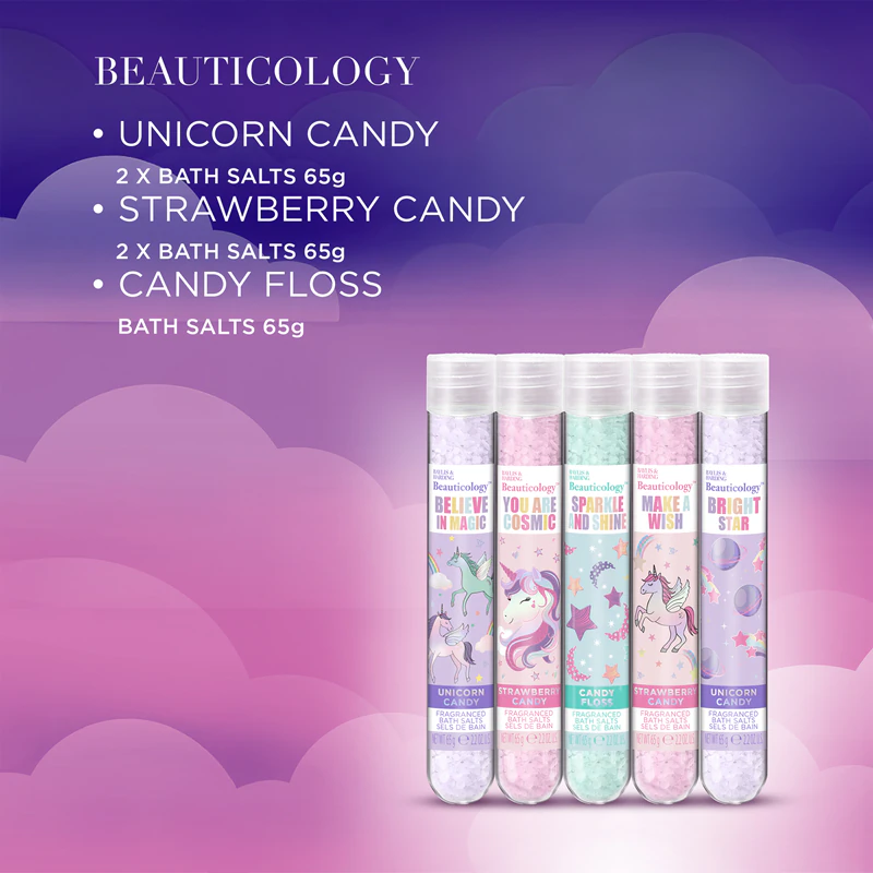 Sais de Banho Cósmicos da Baylis & Harding Beauticology em Caixa de Presente