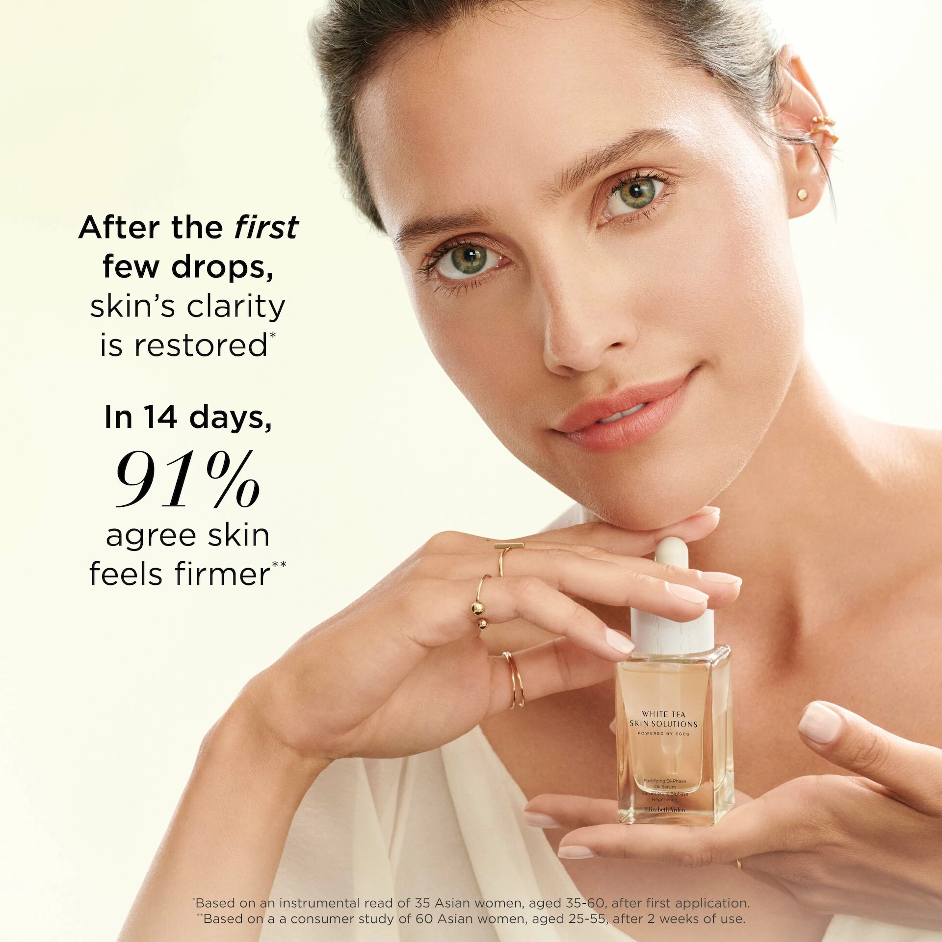 White Tea Skin Solutions učvršćujući dvofazni uljni serum 30 ml - Elizabeth Arden