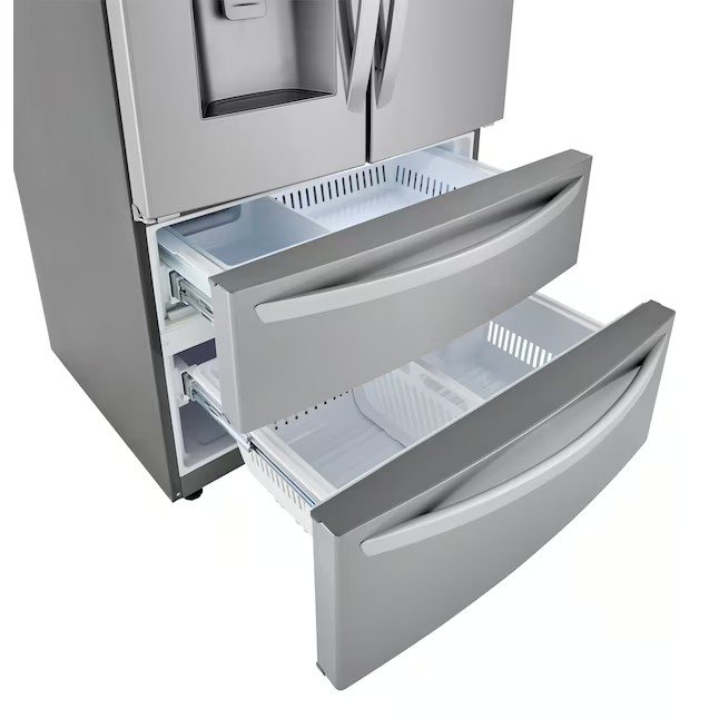 LG Craft Ice Smart WLAN-fähiger 4-türiger Kühlschrank mit French Door (787 Liter Nutzinhalt), 4 Türen, Dual-Eiswürfelbereiter (fingerabdruckresistent), ENERGY STAR®