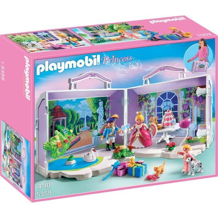 PLAYMOBIL Princesa - Pabellón Real - 99 piezas - Para niños de 4 a 10 años