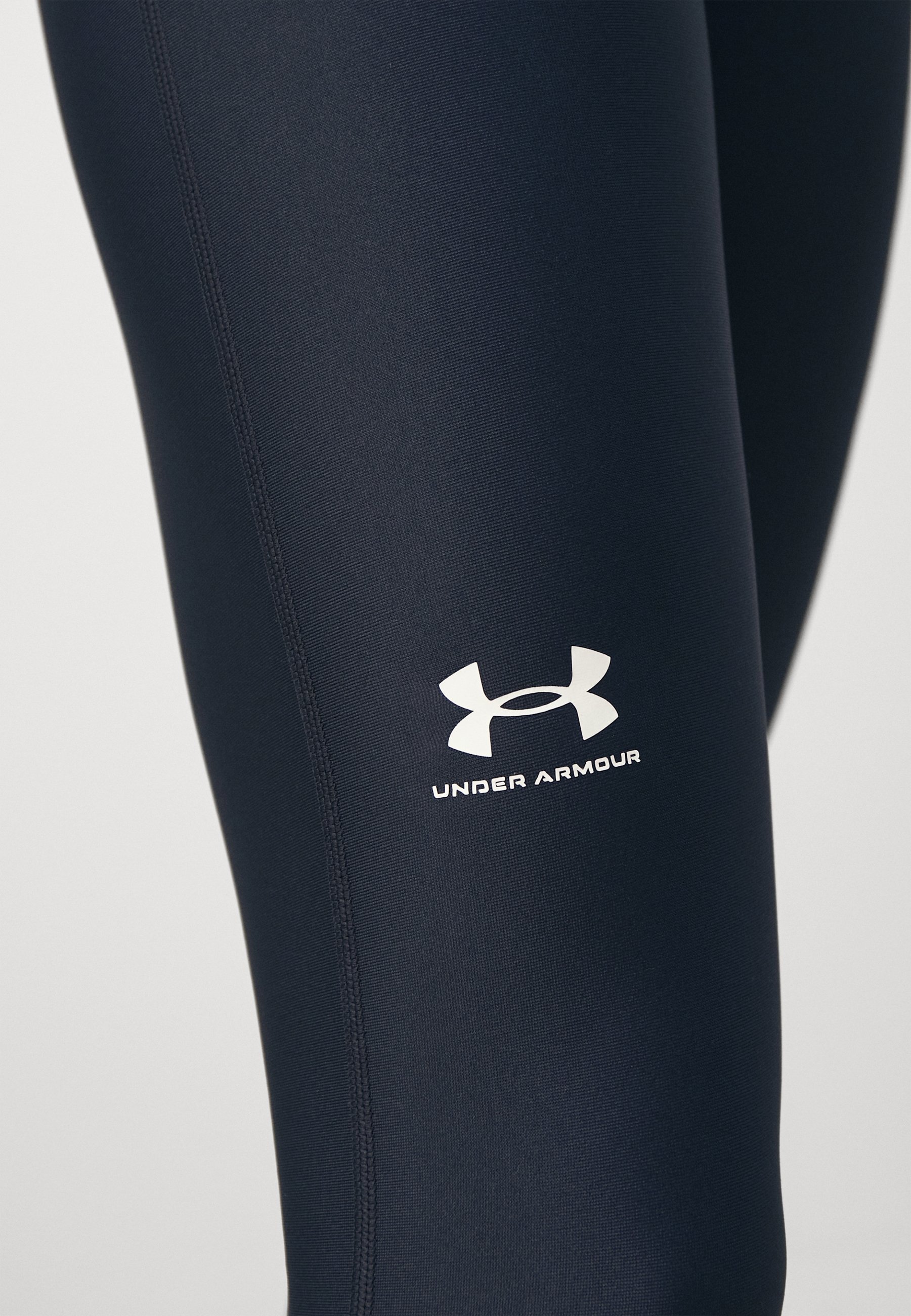 Under Armour HEATGEAR - Leginsy - czarno-białe