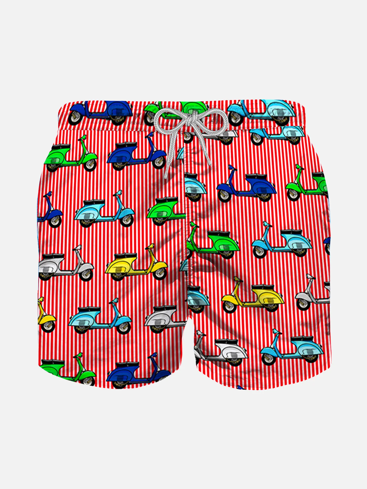 Costume da bagno da bambino con stampa Vespa multicolore | VESPA PIAGG